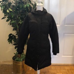 North face goose down coat